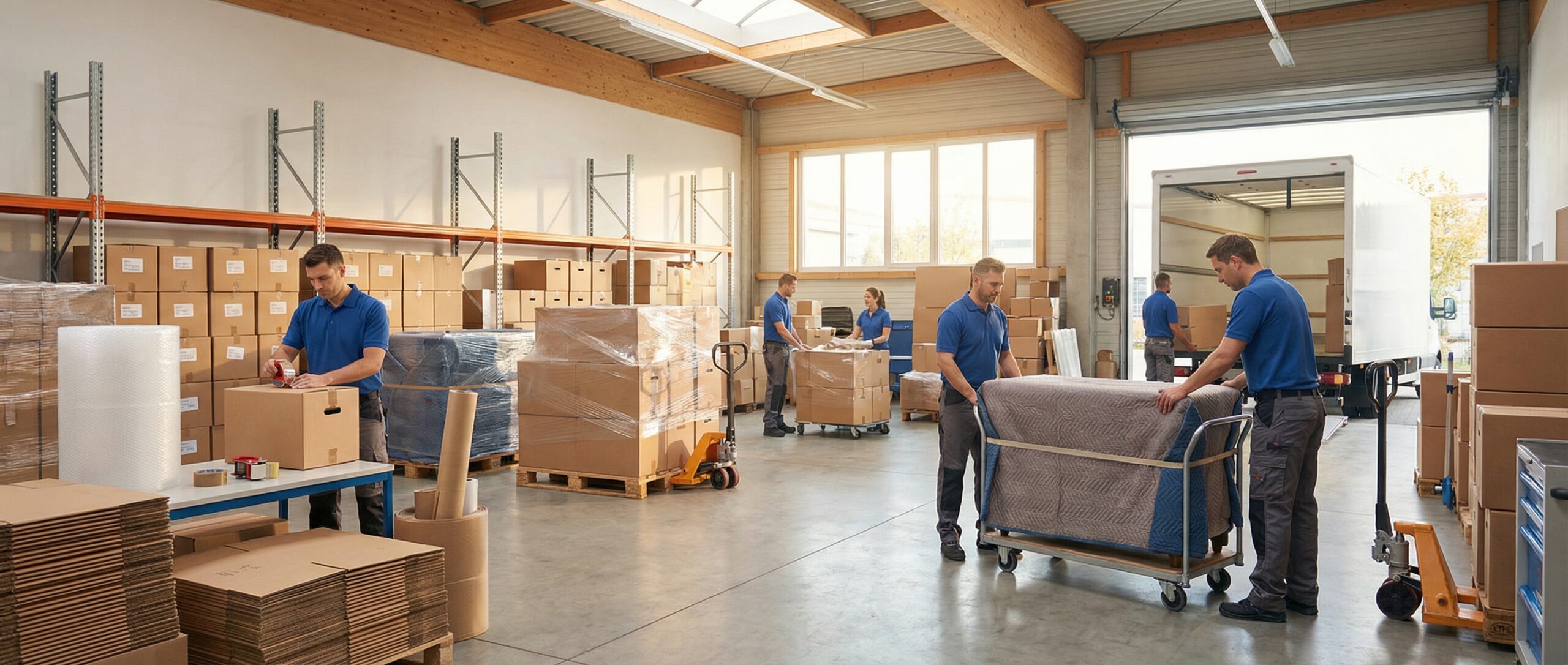 Warehouse moving in Calgary